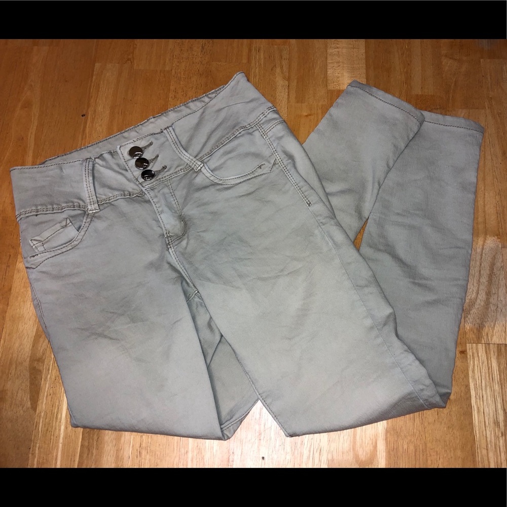 Beige Skinny Jeans